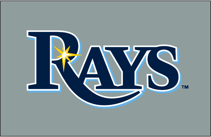 Tampa Bay Rays 2008-Pres Jersey Logo iron on heat transfer...